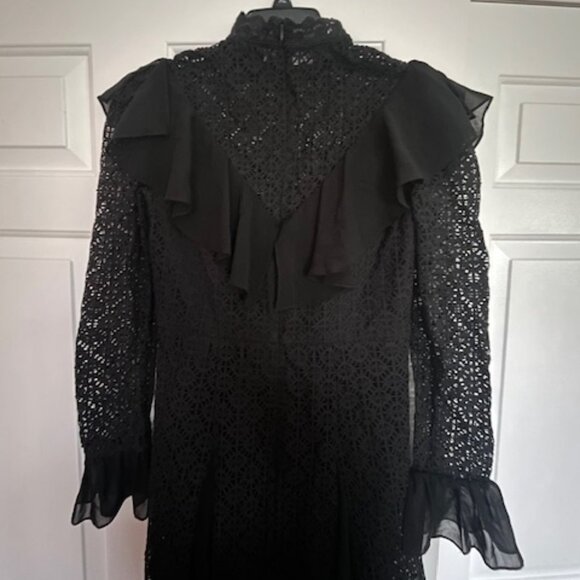 TEMPERLEY LONDON PRAIRIE LACE DRESS - Picture 3 of 9